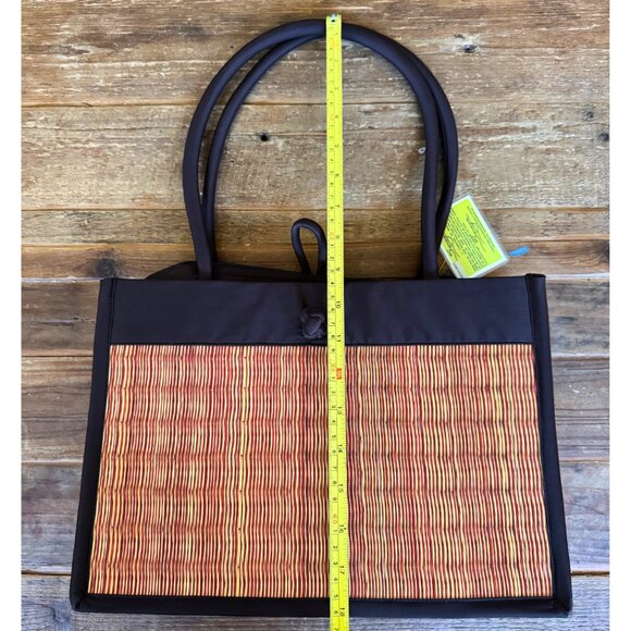 Saraye Tatami Tote Bag by Baskets of Cambodia NWT - Picture 7 of 10